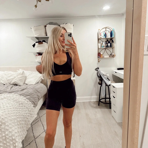 White Fox Boutique Pants - White Fox Boutique Black Shorts